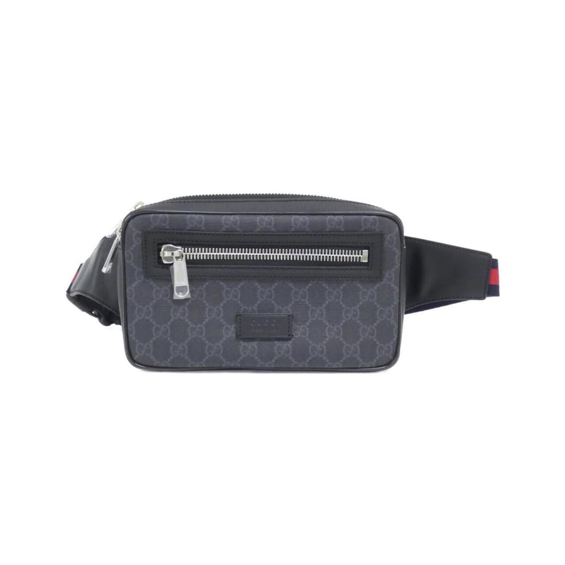 Gucci 474293 K9RRN Waist Bag: --- Catalog ---Category: SizeSize (HxWxD): 13cm x 24cm x 6cm / 5.11'' x 9.44'' x 2.36''Category: DesignType: Fanny packColor: Black, GrayGender: Men,WomenMaterial: GG Supreme Hardware Color: SilverCat