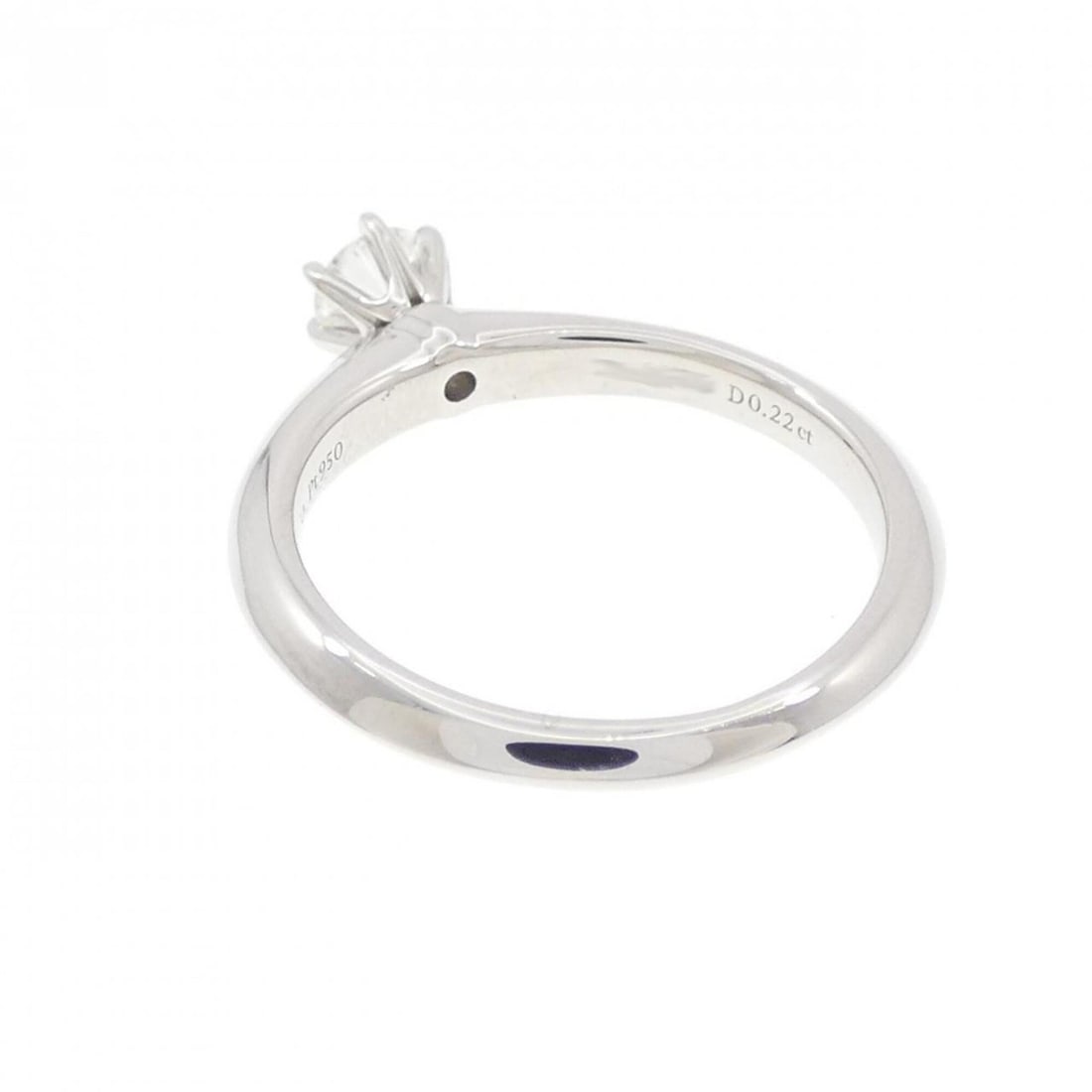 Tiffany Classic Solitaire Ring 0.22ct H VS1 3EXT - 3