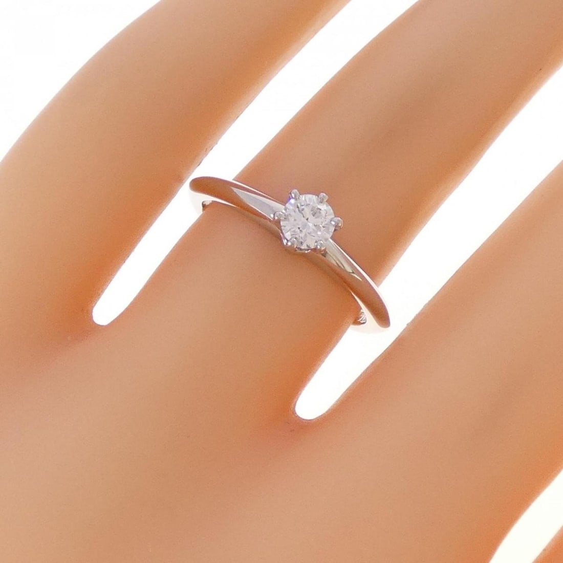 Tiffany Classic Solitaire Ring 0.25CT - 5