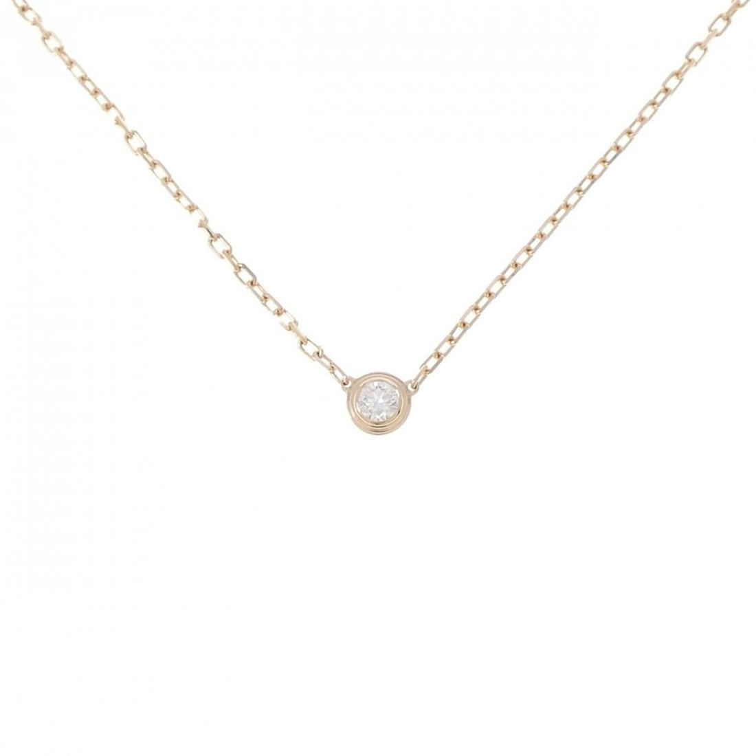 Cartier Damour Small Necklace: --- Catalog ---Category: SizePendant Size: 4.5mm / 0.17''Neck Circumference: 38 cm - 41 cm / 14.96'' - 16.14''Category: DesignStone: DiamondGender: WomenMaterial: Pink gold (18K)Necklace Type: Necklac