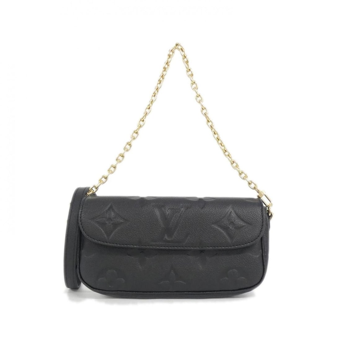 Louis Vuitton Monogram Empreinte Wallet on Chain Ivy M82154 Shoulder Bag: --- Catalog ---Category: SizeSize (HxWxD): 12cm x 23cm x 4cm / 4.72'' x 9.05'' x 1.57''Category: DesignType: Shoulder bagColor: BlackGender: WomenMaterial: Leather Hardware Color: GoldLeather/Fur