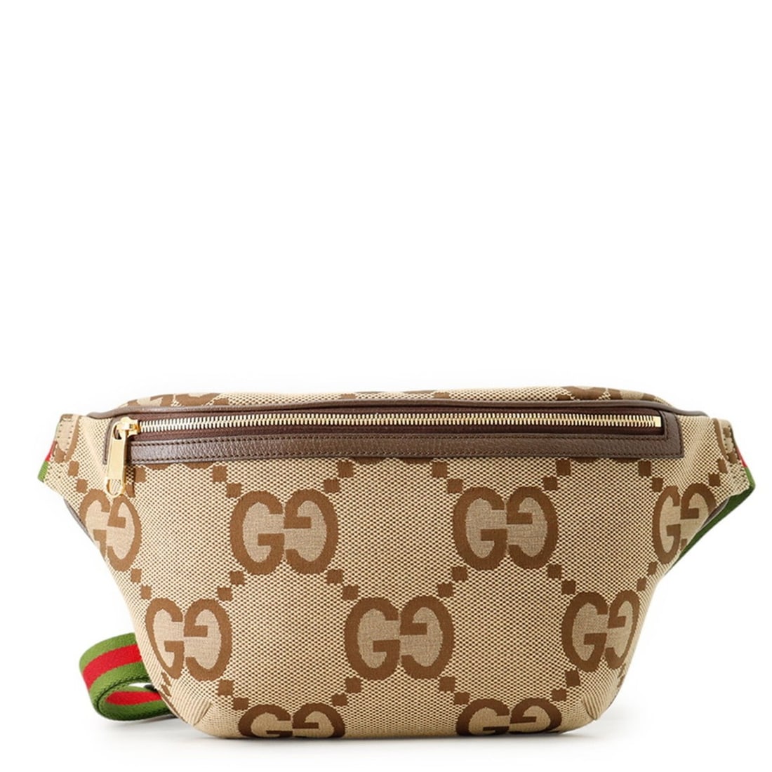 Gucci Jumbo GG Sherry Belt Waist Bag 696031 GUCCI Handbag: --- Catalog ---Category: SizeWeight: 350g / 12.34oz.Size (HxWxD): 20cm x 44cm x 6cm / 7.87'' x 17.32'' x 2.36''Strap Length: 61cm - 104cm / 24.01'' - 40.94''Category: DesignType: Handbag, Sling bagCol