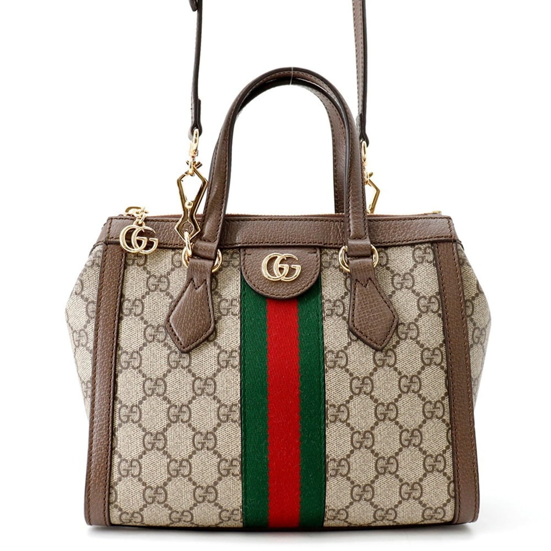 Gucci GG Ophidia Small Tote Bag Supreme 547551 GUCCI 2-way Shoulder Handbag for Women (1 of 18)