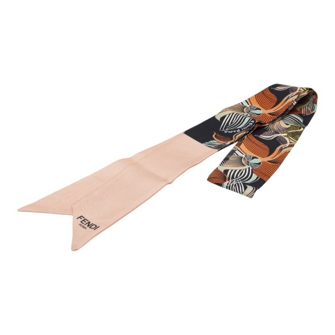 Fendi Flower Botanical Print Rappie Scarf Muffler Ribbon Black Multicolor Women's FENDI: --- Catalog ---Category: SizeSize (LxW): 5cm x 1.1m / 1.96'' x 43.3''Category: DesignType: ScarfColor: Black, Multi-colorGender: WomenMaterial: Silk Category: GeneralBrand: Fendi--- Item List ---Secti