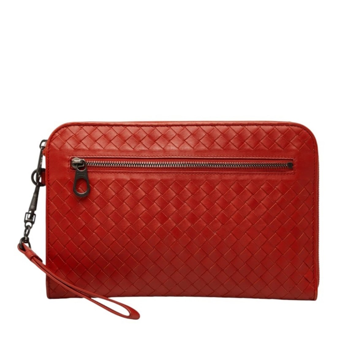 Bottega Veneta Intrecciato Clutch Bag, Orange Leather, Women's BOTTEGAVENETA: --- Catalog ---Category: SizeSize (HxWxD): 18cm x 27cm x 2.5cm / 7.08'' x 10.62'' x 0.98''Category: DesignType: Clutch bagColor: OrangeGender: WomenMaterial: Leather Category: GeneralBrand: Bottega Ve