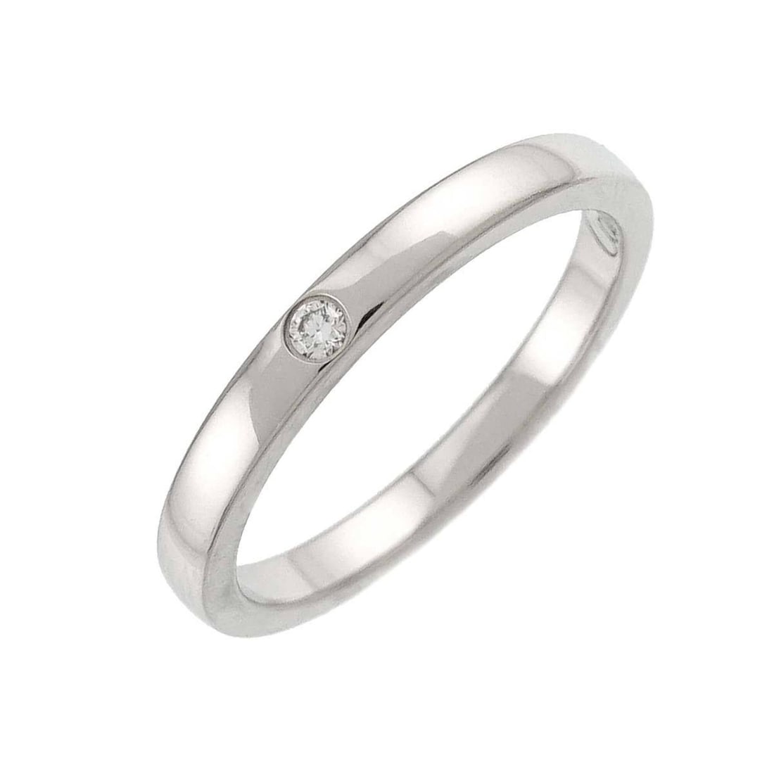 Cartier Ballerine Ring #48, Diamond, Platinum.: --- Catalog ---Category: SizeJP Size: 8US Size: 4.5Category: DesignType: Band ringColor: PlatinumGender: WomenMaterial: Platinum 950Category: GeneralBrand: Cartier--- Item List ---Section: ConditionRa