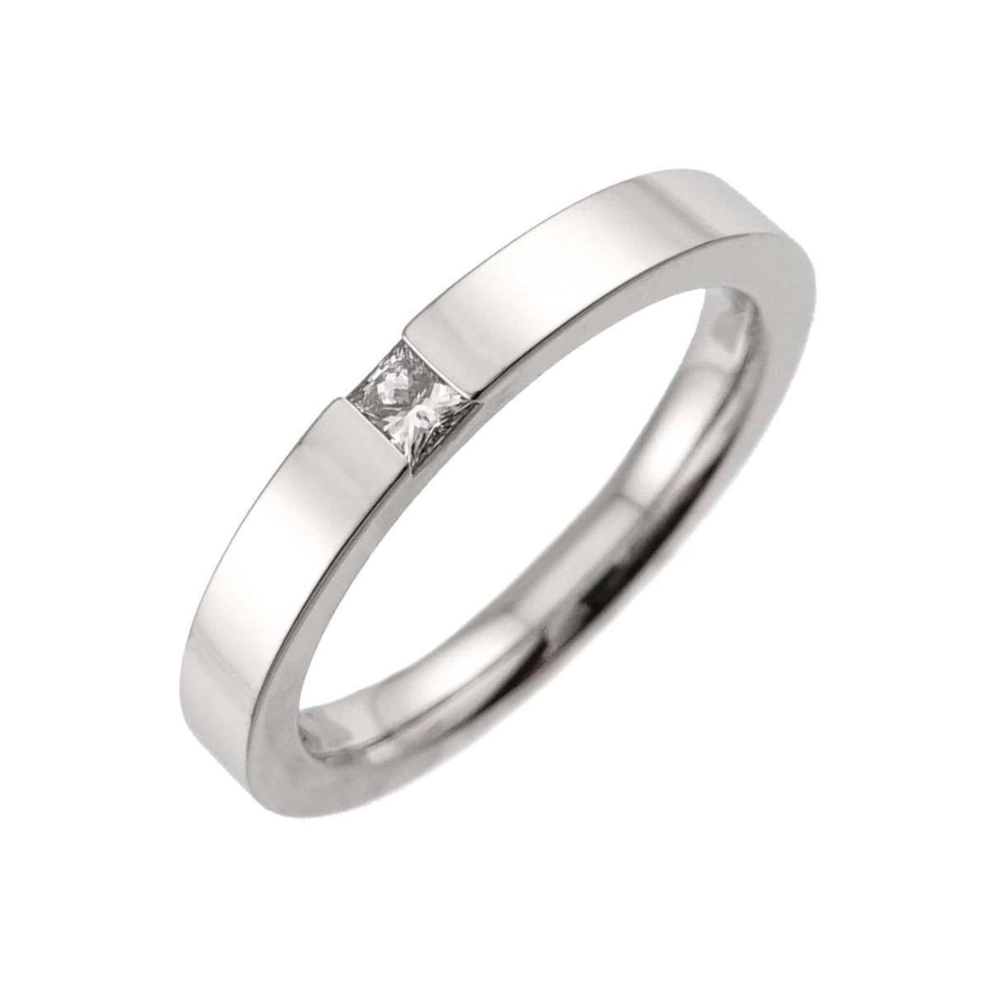 Harry Winston Princess Cut Diamond Ring, Platinum (Pt) (1 of 12)