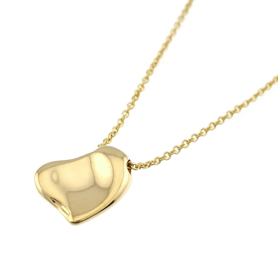 Tiffany & Co. Full Heart Necklace, 40cm, 18K Yellow Gold (750) (1 of 9)