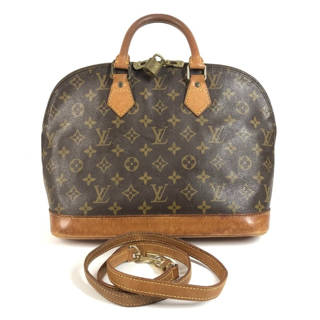 LOUIS VUITTON M51130 Monogram Alma Bag, Tote 2-Way Shoulder Handbag, Canvas, Men's, Women's, Brown: --- Catalog ---Category: SizeSize (HxWxD): 23.5cm x 29.5cm x 16cm / 9.25'' x 11.61'' x 6.29''Category: DesignType: Handbag, Shoulder bag, Tote bagColor: BrownGender: Men,WomenMaterial: Monogram Catego