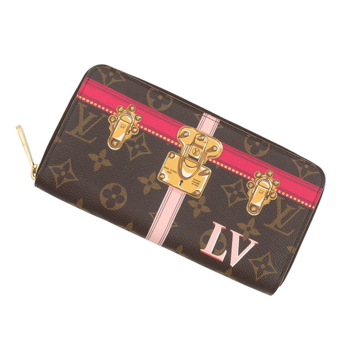 Louis Vuitton Monogram Zippy Wallet M62616, Wallet, 2018 Summer Trunk Collection, Vuitton, LOUIS (1 of 12)