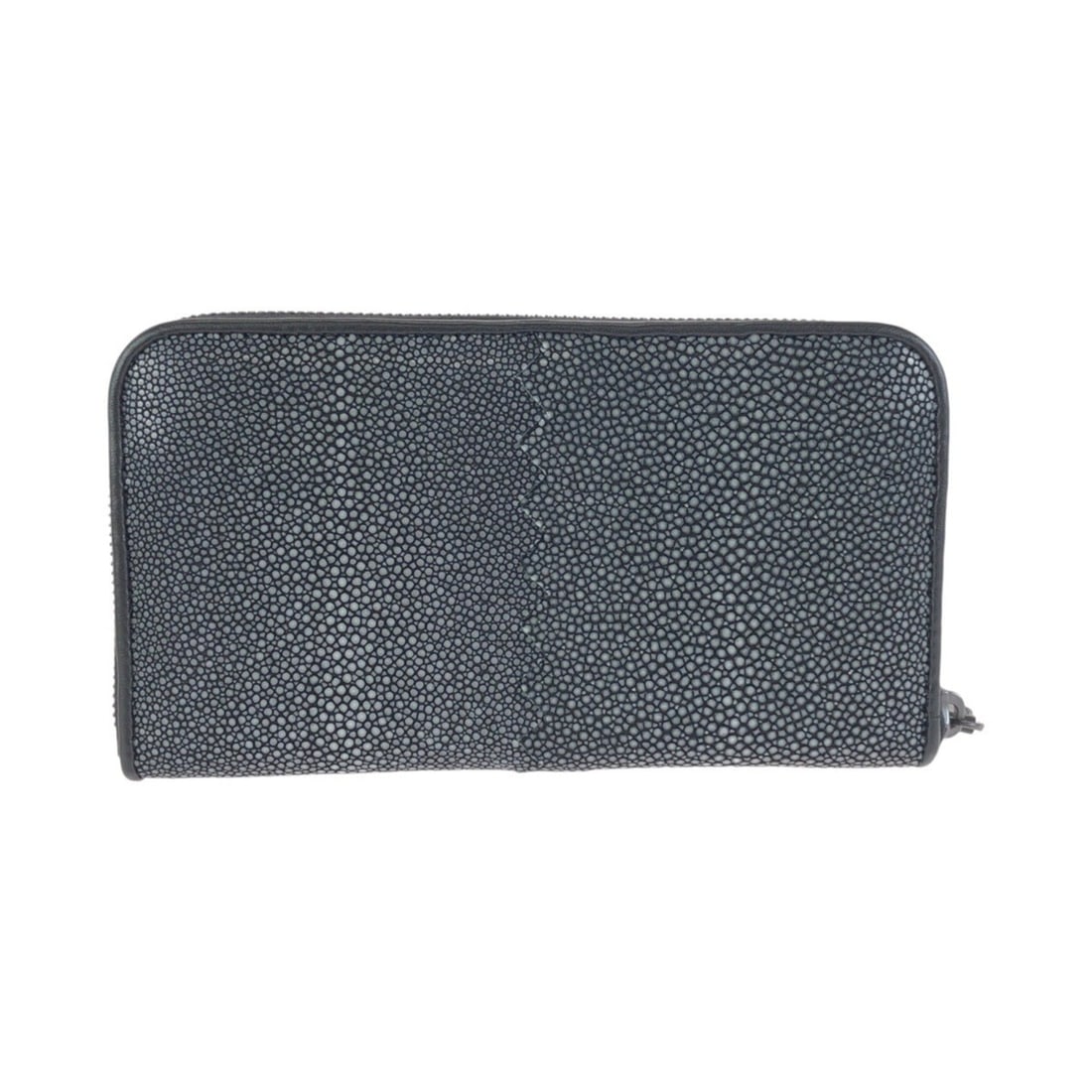 BOTTEGA VENETA Men's Long Wallet, Black/Gray Leather with Gunmetal Hardware, B03812611H (1 of 11)