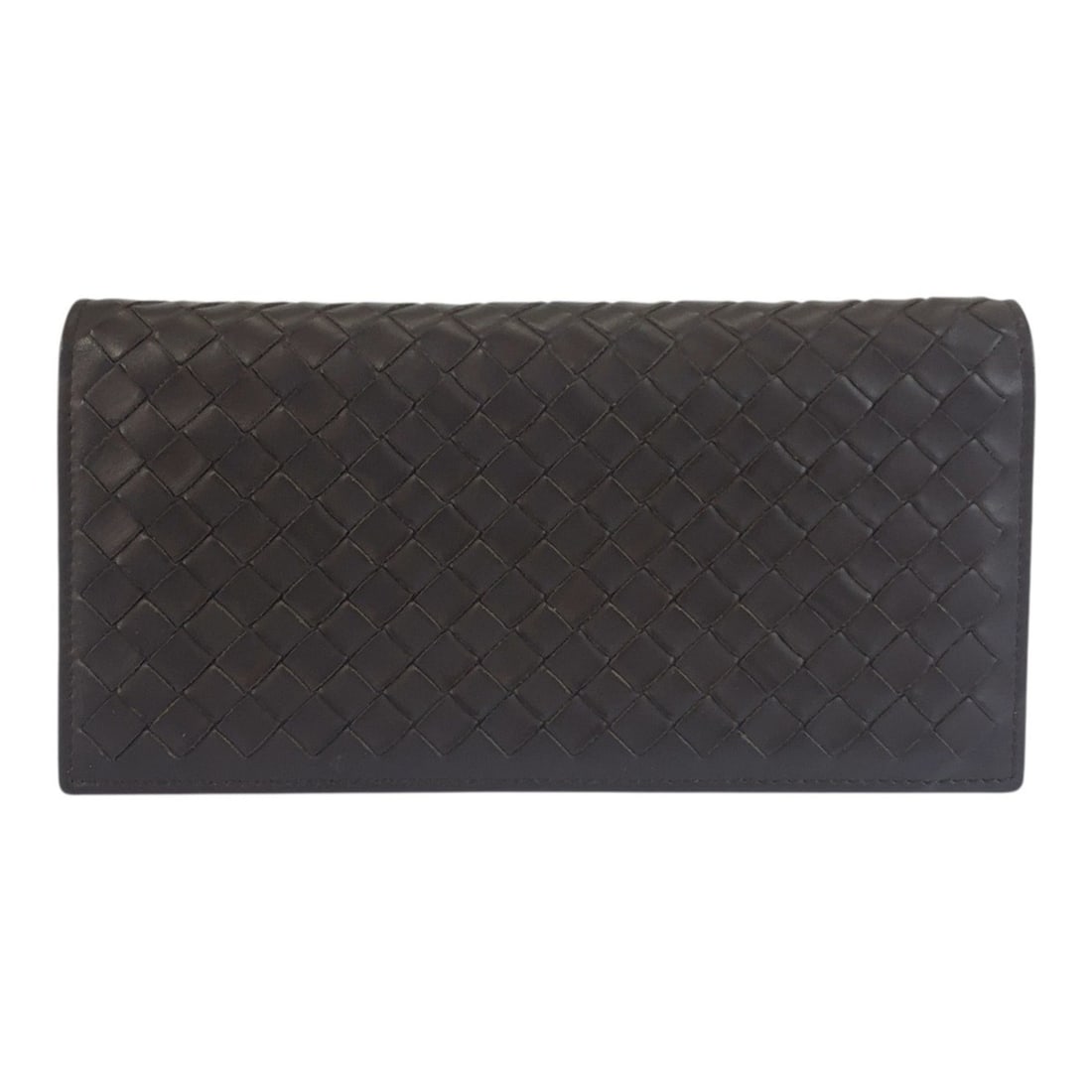 BOTTEGA VENETA Intrecciato Brown Leather Long Wallet for Men (V4651): --- Catalog ---Category: SizeSize (HxWxD): 10cm x 19cm x 2cm / 3.93'' x 7.48'' x 0.78''Category: DesignType: Long wallet (bi-fold)Color: BrownGender: MenMaterial: Leather Category: GeneralBrand: Botte