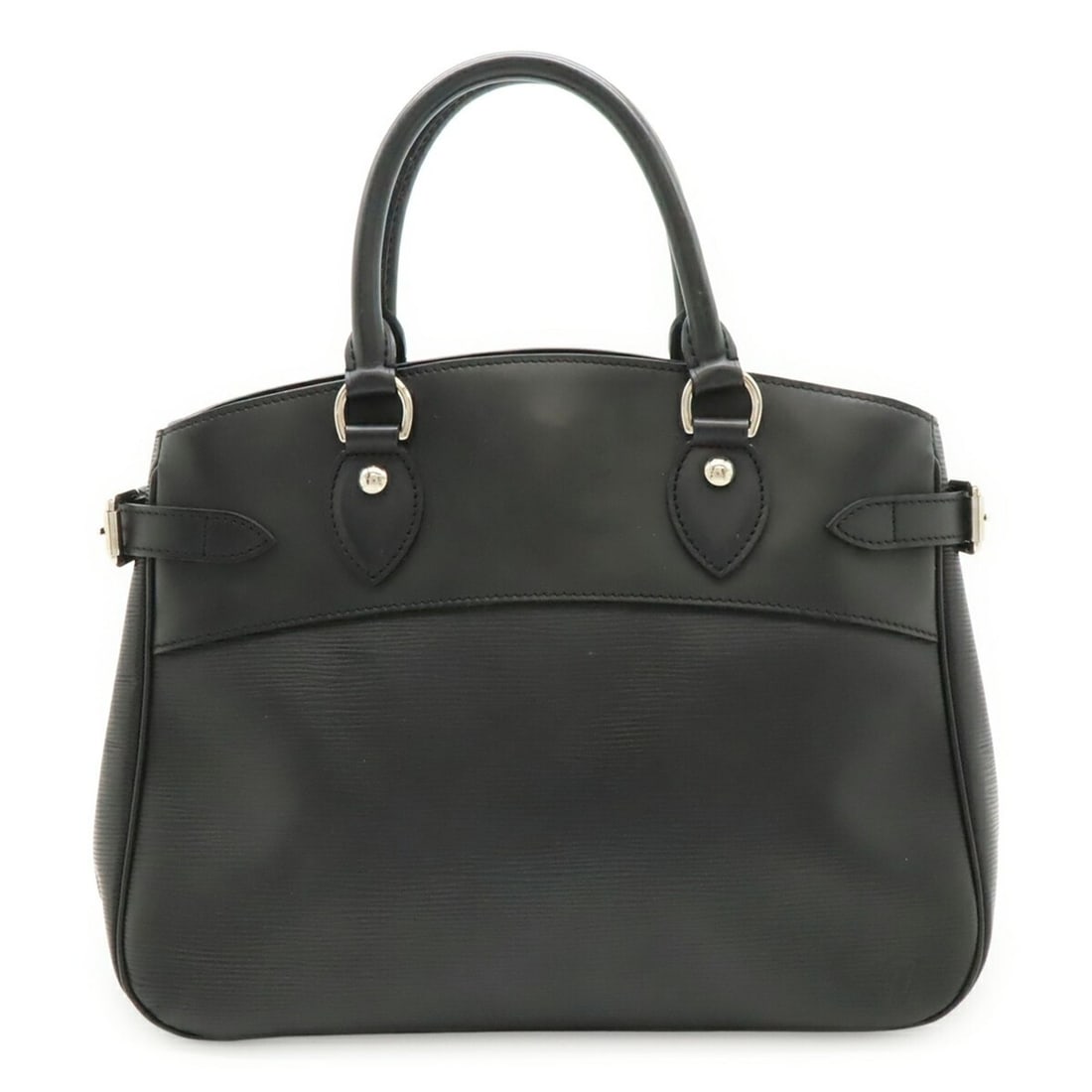 LOUIS VUITTON Louis Vuitton Epi Passy PM Handbag Shoulder Bag Tote Leather Noir Black M59262 (1 of 10)