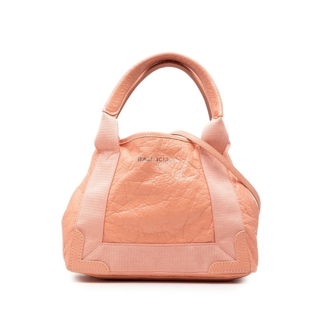 Balenciaga Navy Cabas XS Handbag Shoulder Bag 2-Way Pink Leather Canvas Women's BALENCIAGA: --- Catalog ---Category: SizeSize (HxWxD): 20cm x 25cm x 7cm / 7.87'' x 9.84'' x 2.75''Category: DesignType: Handbag, Shoulder bagColor: PinkGender: WomenMaterial: Leather , Canvas Category: GeneralBr