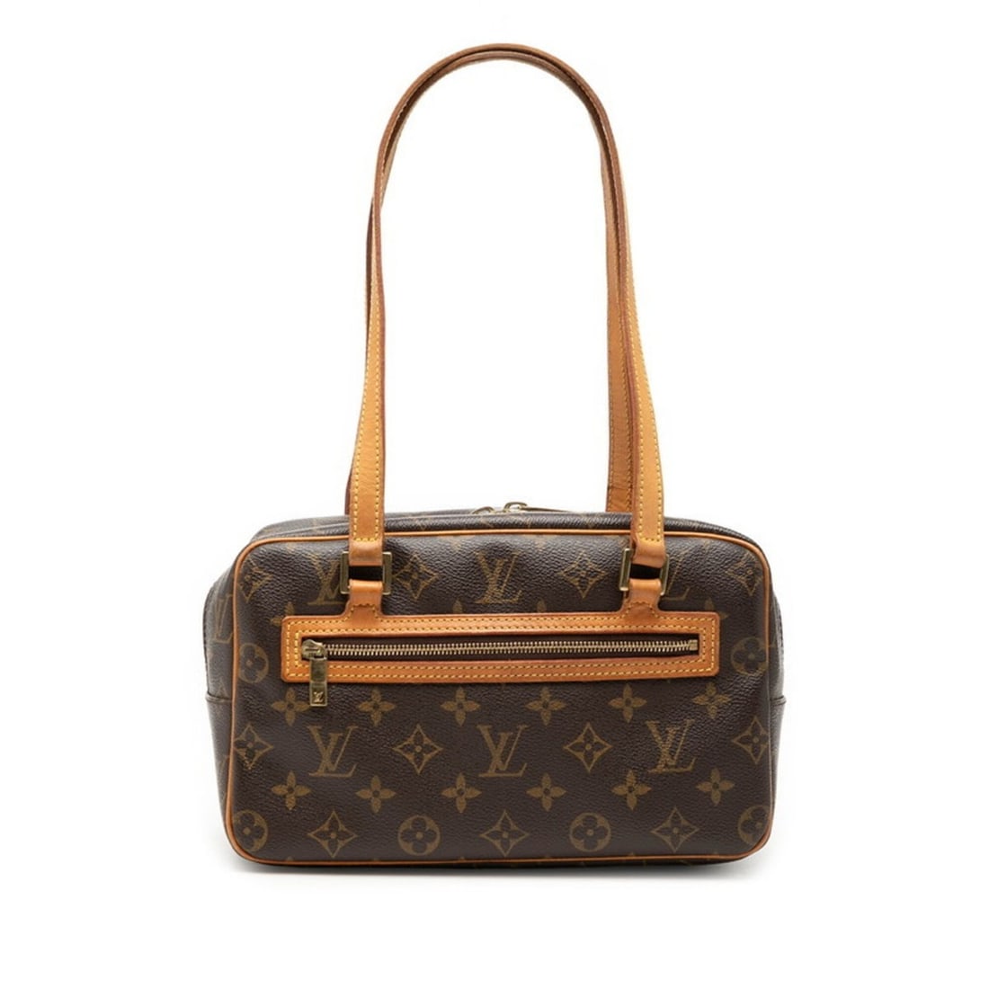 Louis Vuitton Monogram Cite MM Handbag Shoulder Bag M51182 Brown Leather Women's LOUIS VUITTON: --- Catalog ---Category: SizeSize (HxWxD): 16cm x 26cm x 11cm / 6.29'' x 10.23'' x 4.33''Category: DesignType: Handbag, Shoulder bagColor: BrownGender: WomenMaterial: PVC , Leather Category: GeneralMP
