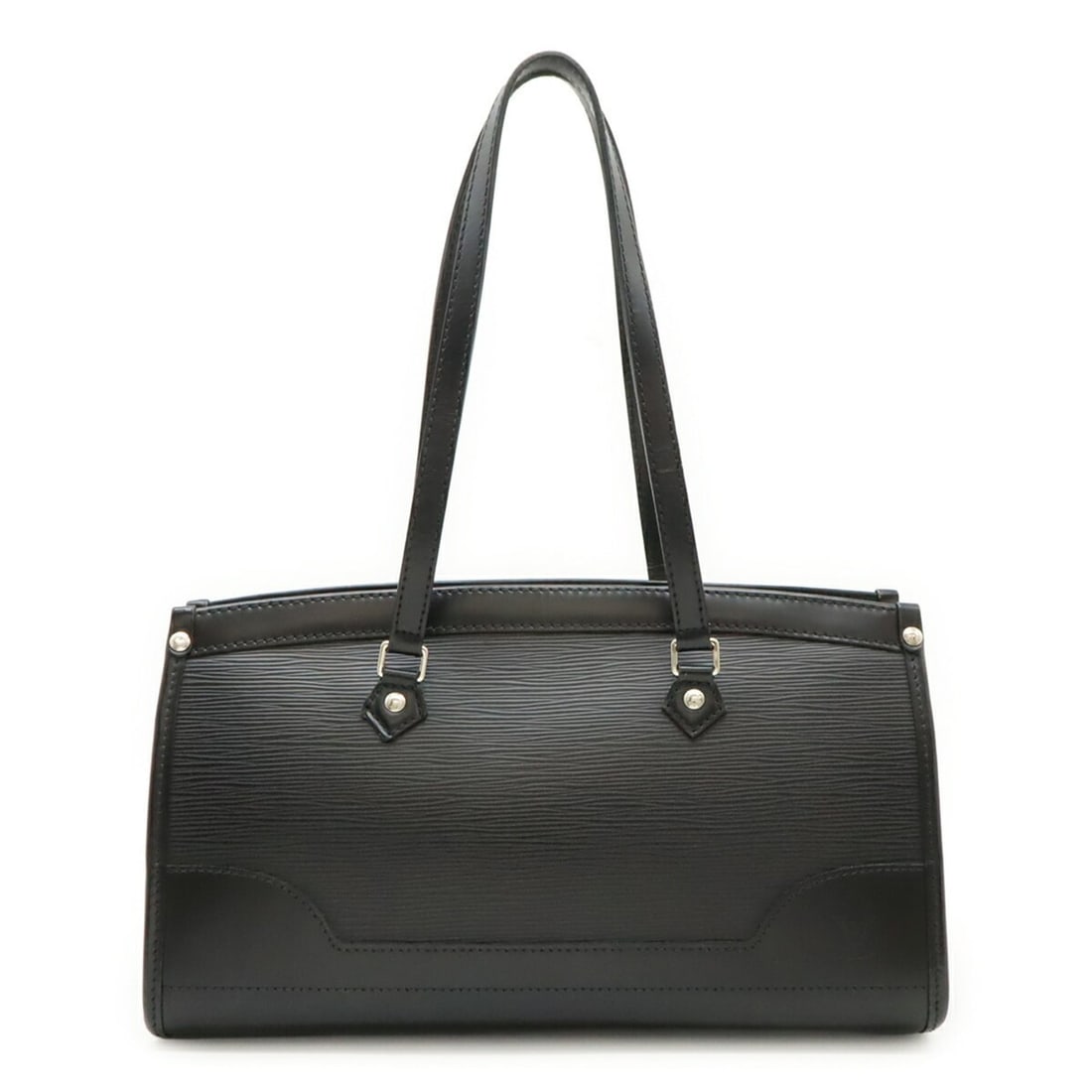 LOUIS VUITTON Louis Vuitton Epi Madeleine PM Shoulder Bag Noir Black M59332 (1 of 9)