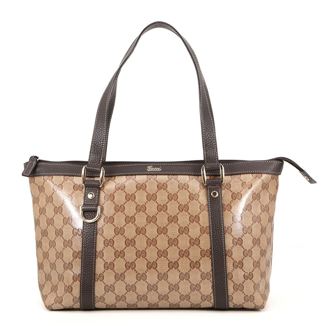Gucci Tote Bag GG Crystal Leather 268640 GUCCI Shoulder Handbag Women's (1 of 15)
