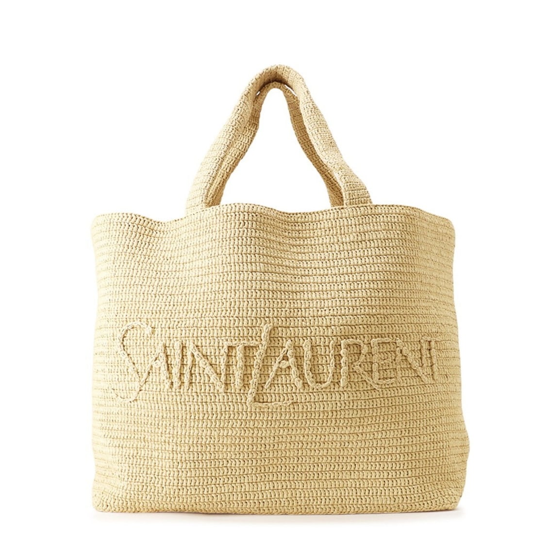 Yves Saint Laurent Saint Laurent Paris Raffia Tote Bag 776763 SAINT LAURENT PARIS Handbag (1 of 13)