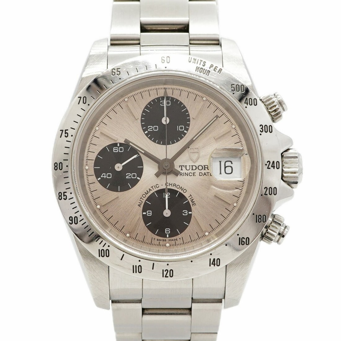 Tudor Prince Date Chronotime 79280 Gold Dial Men's Watch: --- Catalog ---Category: SizeWrist Size: 17.5cm / 6.88''Case Diameter: 39.5mm / 1.56''Category: DesignType: WristwatchGender: MenColor (Dial): GoldMaterial (Band): Stainless steelCategory: GeneralMPN: