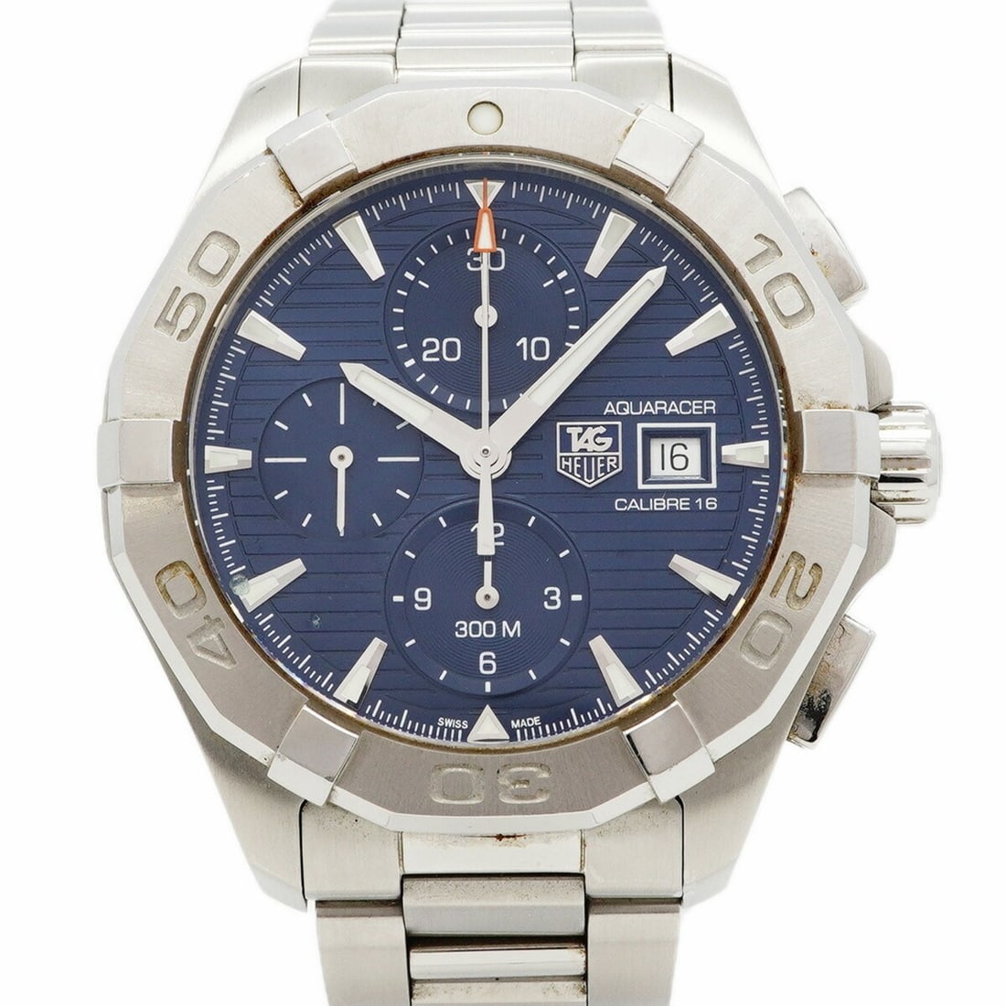 TAG Heuer Aquaracer CAY2112 Blue Dial Men's Watch (1 of 15)