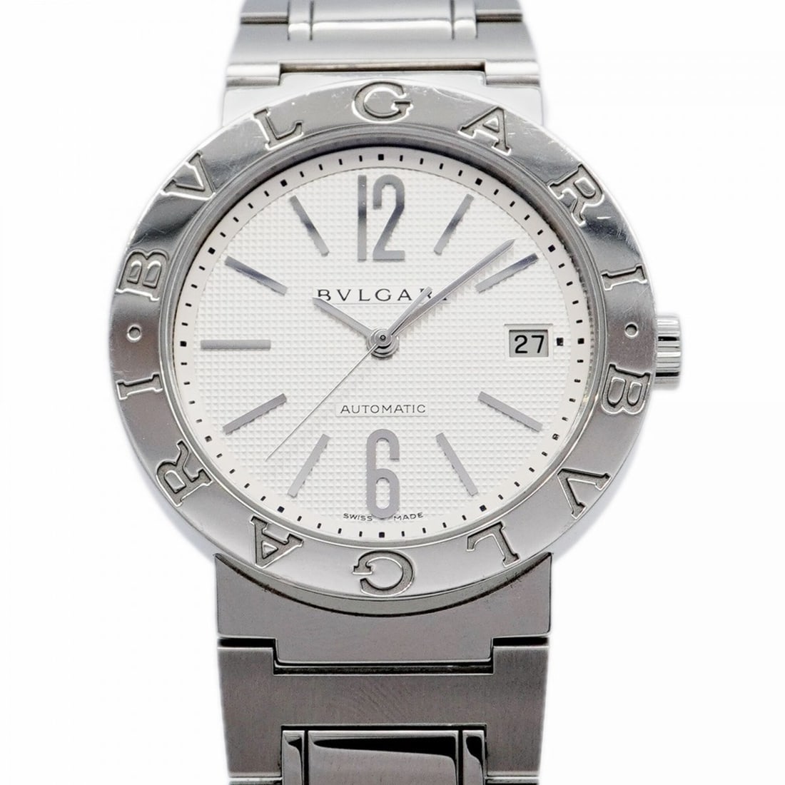 Bvlgari BB38SSAUTO Silver Dial Men's Watch (1 of 14)