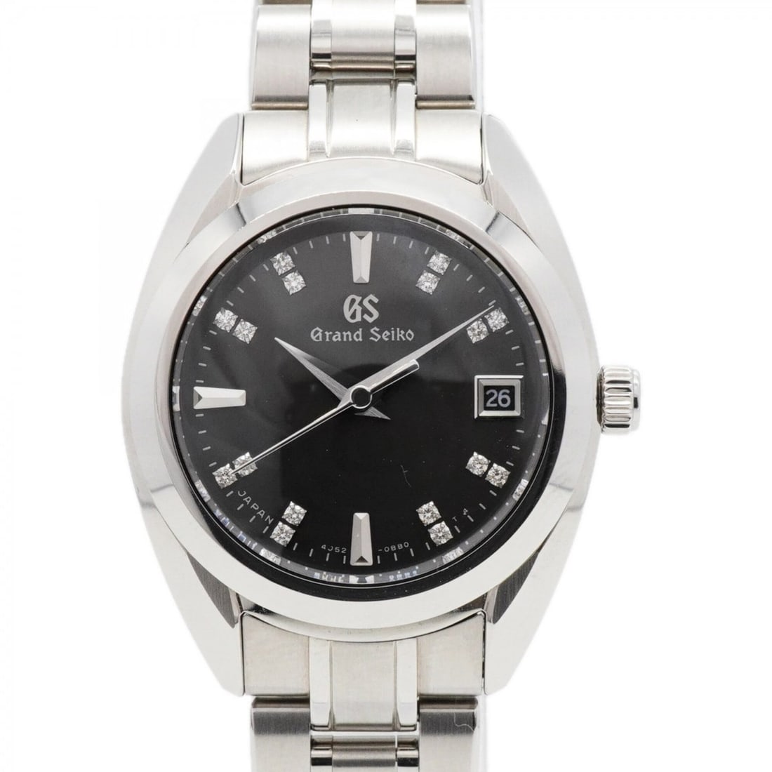 Seiko Grand STGF373 4J52-0AC0 Gray Dial Women's Watch: --- Catalog ---Category: SizeWrist Size: 16.5cm / 6.49''Case Diameter: 26mm / 1.02''Category: DesignType: WristwatchGender: WomenColor (Dial): GrayMaterial (Band): Stainless steelCategory: GeneralMPN: