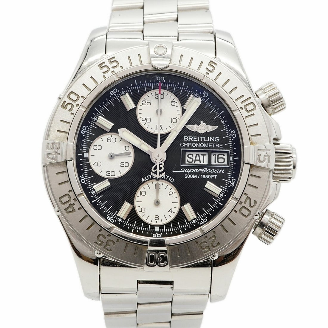 Breitling Superocean A13340 Black Dial Men's Watch (1 of 10)