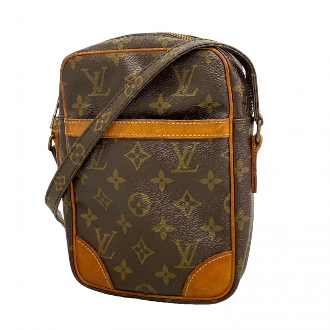 Louis Vuitton Monogram Danube Shoulder Bag M45266 Brown Women's (1 of 12)