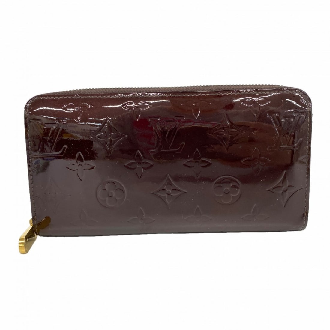 Louis Vuitton Vernis Zippy Wallet M93522 Amarante Women's Long: --- Catalog ---Category: SizeSize (HxWxD): 11cm x 19.5cm x 2.5cm / 4.33'' x 7.67'' x 0.98''Category: DesignType: Long wallet (bi-fold)Color: AmaranteGender: WomenCategory: GeneralMPN: M93522Brand: Lou