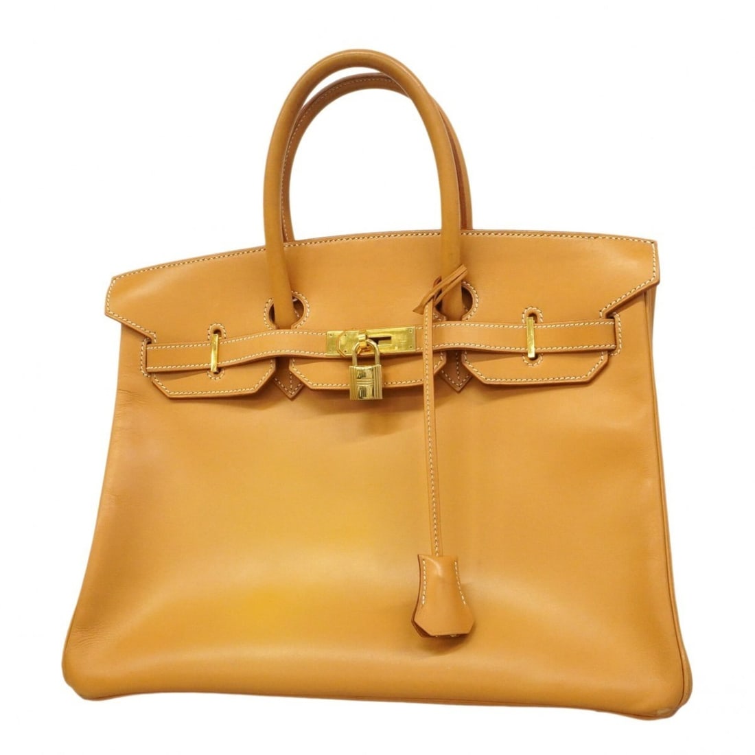 Hermes Birkin 35 Barenia Natural Handbag (?C stamp) - Women's (1 of 20)
