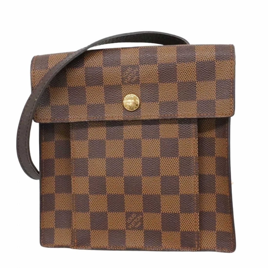 Louis Vuitton Damier Pimlico Shoulder Bag N45272 Ebene Women's: --- Catalog ---Category: SizeSize (HxWxD): 18.5cm x 17.5cm x 3cm / 7.28'' x 6.88'' x 1.18''Category: DesignType: Shoulder bagColor: EbeneGender: WomenCategory: GeneralMPN: N45272Brand: Louis Vuitton--