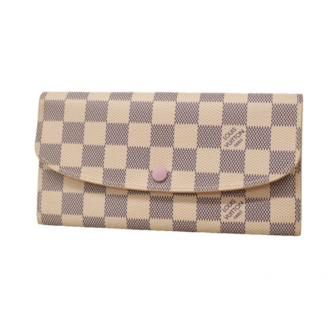Louis Vuitton Damier Azur Portefeuille Emilie Long Wallet N41625 Rose Ballerine (Women's): --- Catalog ---Category: SizeSize (HxWxD): 10.5cm x 19cm x 1.5cm / 4.13'' x 7.48'' x 0.59''Category: DesignType: Long wallet (bi-fold)Color: Rose ballerineGender: WomenCategory: GeneralMPN: N41625Bran