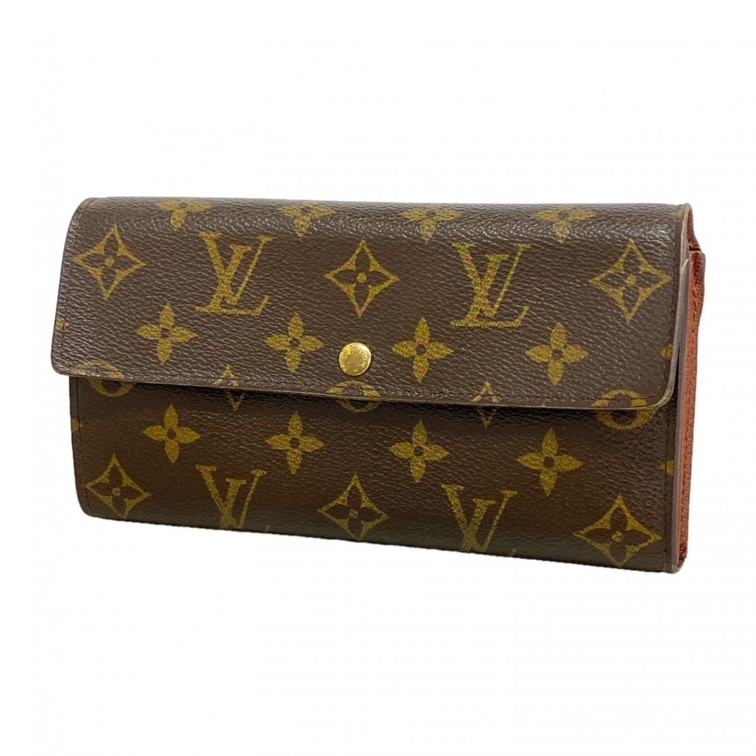 Louis Vuitton Monogram Pochette Portemonnaie Credit Long Wallet M61726 Brown Women's: --- Catalog ---Category: SizeSize (HxWxD): 10.5cm x 18.5cm x 2.5cm / 4.13'' x 7.28'' x 0.98''Category: DesignType: Long wallet (bi-fold)Color: BrownGender: WomenCategory: GeneralMPN: M61726Brand: Loui
