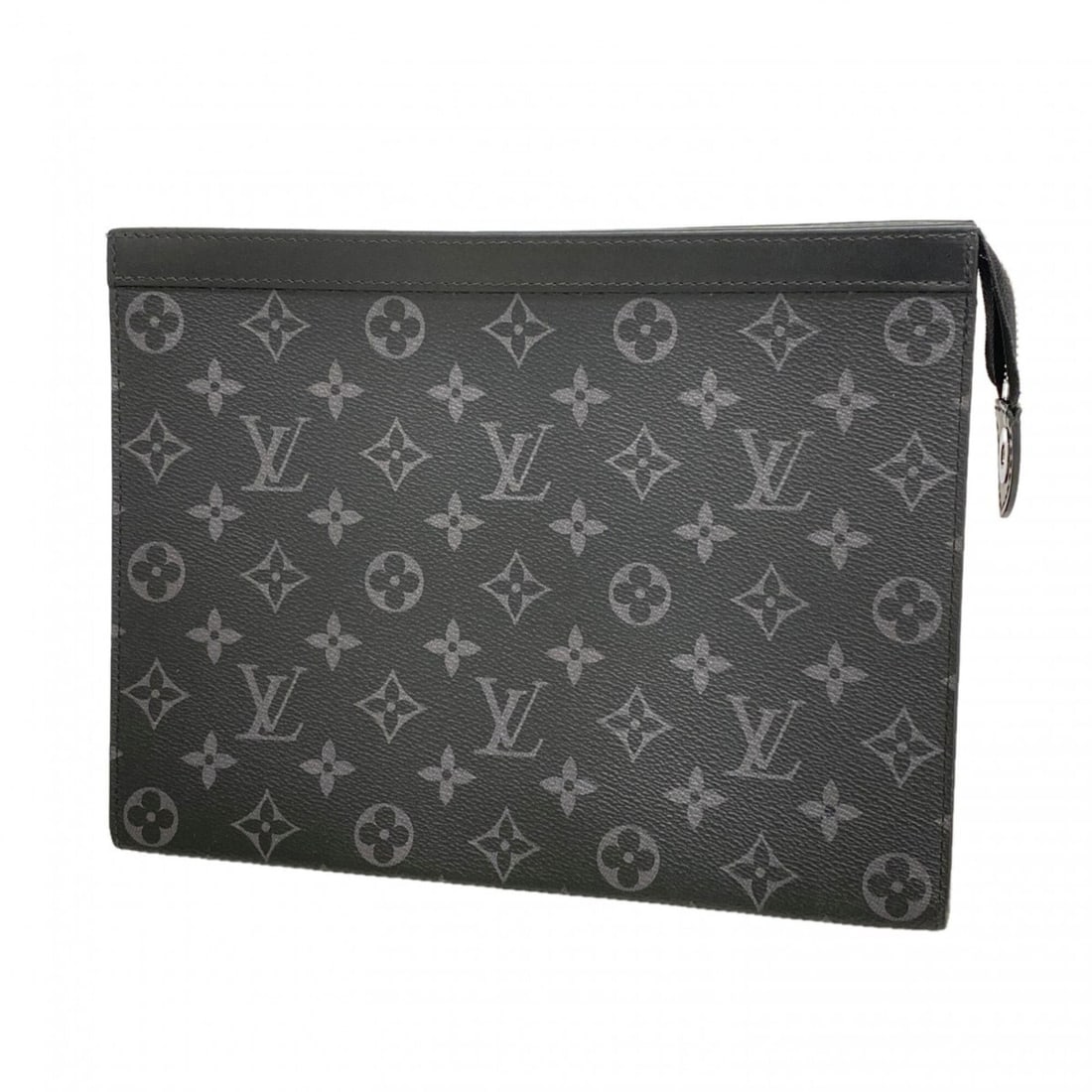 Louis Vuitton Monogram Eclipse Pochette Voyage Clutch Bag M61692 Black Men's: --- Catalog ---Category: SizeSize (HxWxD): 20.5cm x 27cm x 5cm / 8.07'' x 10.62'' x 1.96''Category: DesignType: Clutch bagColor: BlackGender: MenCategory: GeneralMPN: M61692Brand: Louis Vuitton--- Ite
