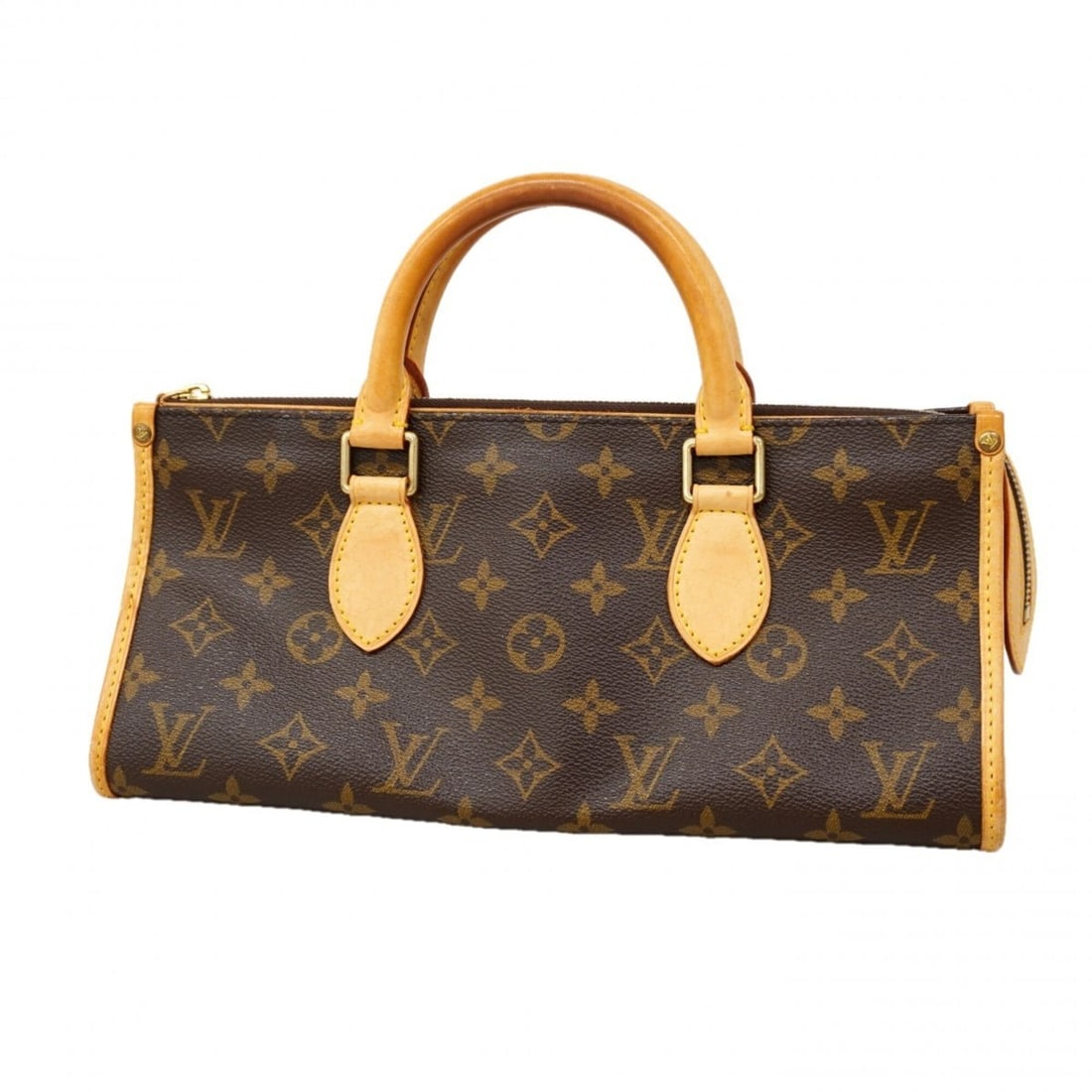 Louis Vuitton Monogram Popincourt Handbag M40009 Brown Women's (1 of 13)