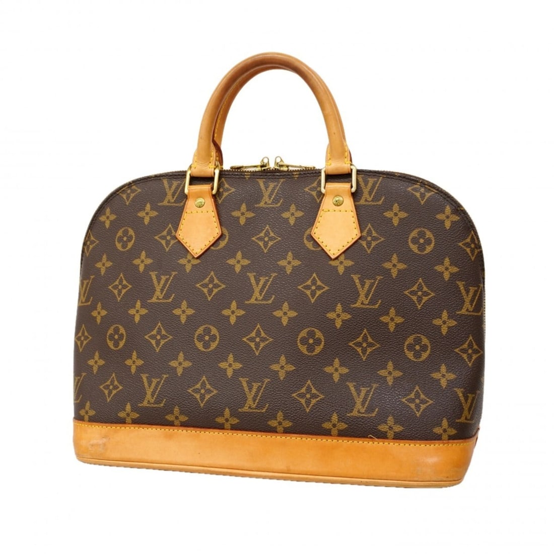 Louis Vuitton Alma Monogram Handbag M51130 Brown Women's: --- Catalog ---Category: SizeSize (HxWxD): 24cm x 30.5cm x 16.5cm / 9.44'' x 12'' x 6.49''Category: DesignType: HandbagColor: BrownGender: WomenCategory: GeneralMPN: M51130Brand: Louis Vuitton--- Item