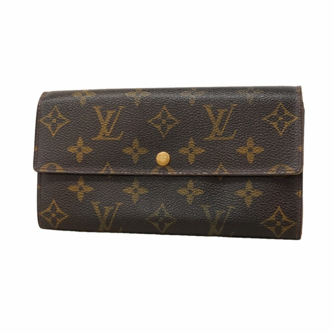 Louis Vuitton Monogram Portemonnaie Credit Long Wallet M61726 Brown Women's: --- Catalog ---Category: SizeSize (HxWxD): 11cm x 18.5cm x 3.5cm / 4.33'' x 7.28'' x 1.37''Category: DesignType: Long wallet (bi-fold)Color: BrownGender: WomenCategory: GeneralMPN: M61726Brand: Louis 