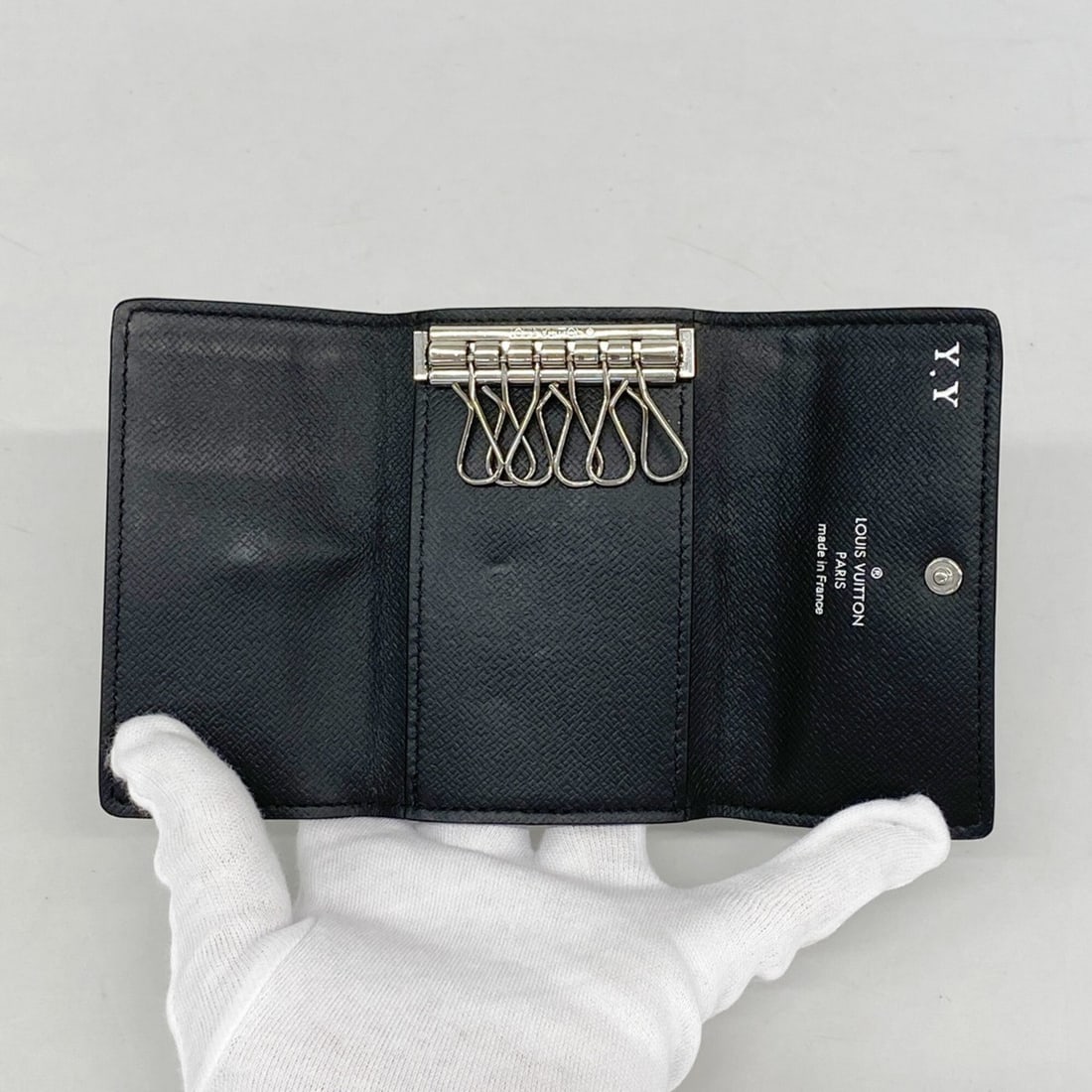 Louis Vuitton Accessories Key Case Monogram Eclipse Multicles 6 M82603 Black Men's - 3