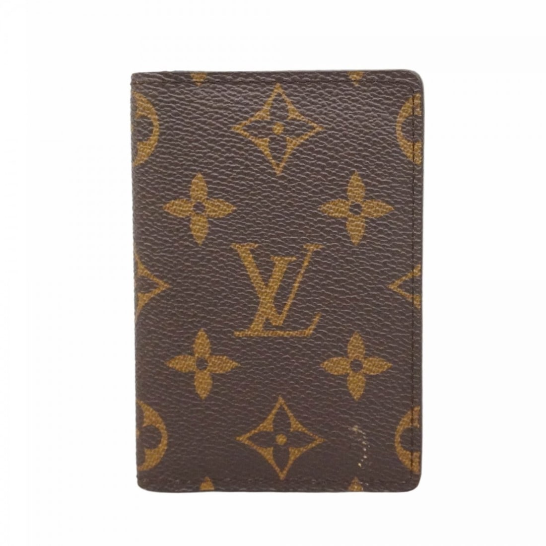 Louis Vuitton Monogram Organizer de Poche Business Card Holder/Card Case M61732 Brown (1 of 17)