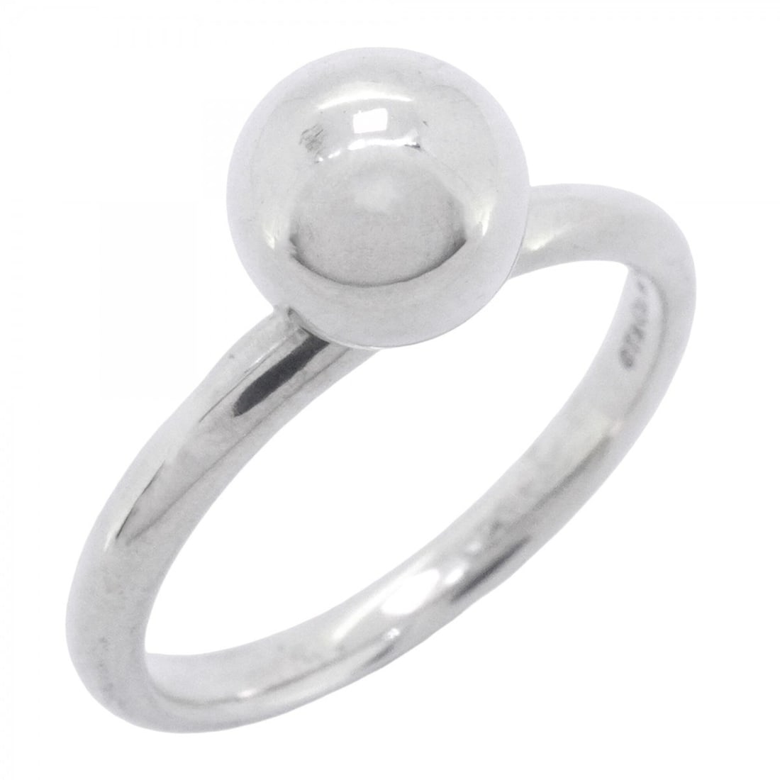 Tiffany & Co. Hardware Ball Ring, Sterling Silver 925, Size 15, Women's (1 of 20)