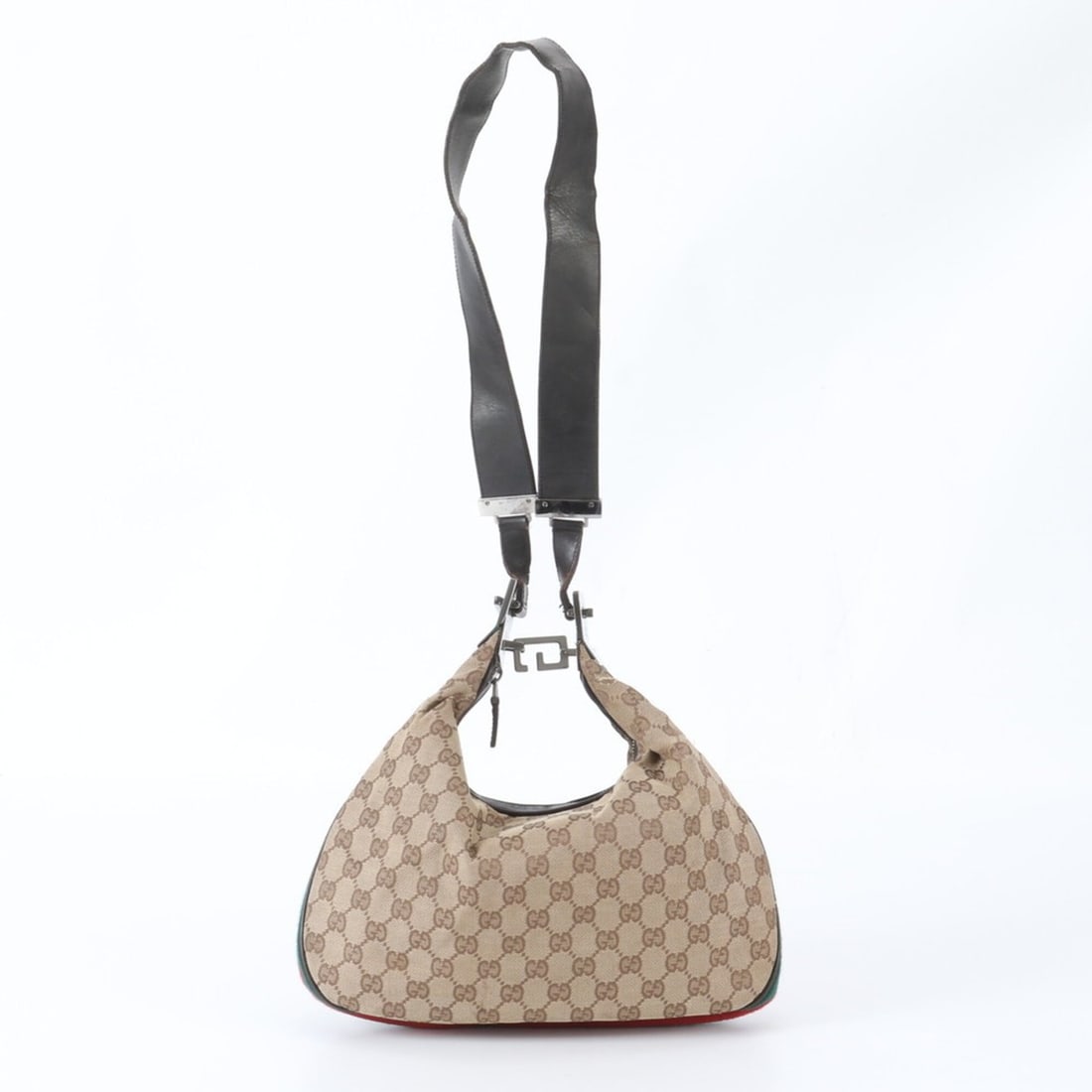 Gucci GG Canvas 001 3315 Leather Shoulder Bag, Tote Handbag, Brown, Women's: --- Catalog ---Category: SizeSize (HxWxD): 28cm x 32cm x 5cm / 11.02'' x 12.59'' x 1.96''Strap Length: 78cm / 30.7''Category: DesignType: Shoulder bag, Tote bagColor: BrownGender: WomenMaterial: Leath
