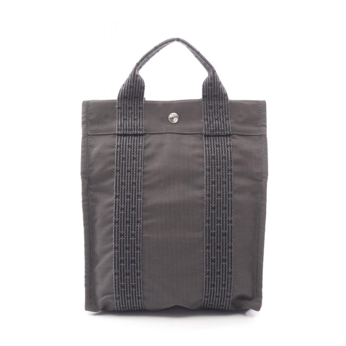 Hermes Herline Ad PM Backpack/Handbag, Nylon Canvas, Women's, Gray: --- Catalog ---Category: SizeSize (HxWxD): 30cm x 25.5cm x 6cm / 11.81'' x 10.03'' x 2.36''Category: DesignType: BackpackColor: GrayGender: Women,MenMaterial: Nylon canvas Category: GeneralBrand: Herm