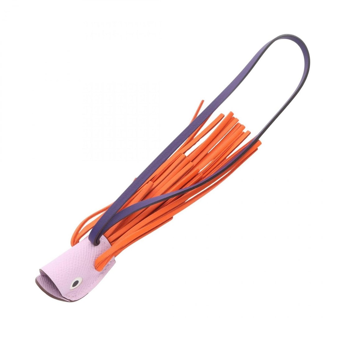 Hermes Poisson Guimauve Feu Charm Accessory, Veau Epsom Leather, Agneau Milo, Women's, Purple/Orange: --- Catalog ---Category: DesignType: Handbag charmColor: Feu, Orange, PurpleGender: WomenMaterial: Agneau Milo, Epsom leatherCategory: GeneralBrand: Hermes--- Item List ---Section: ConditionRanking: R