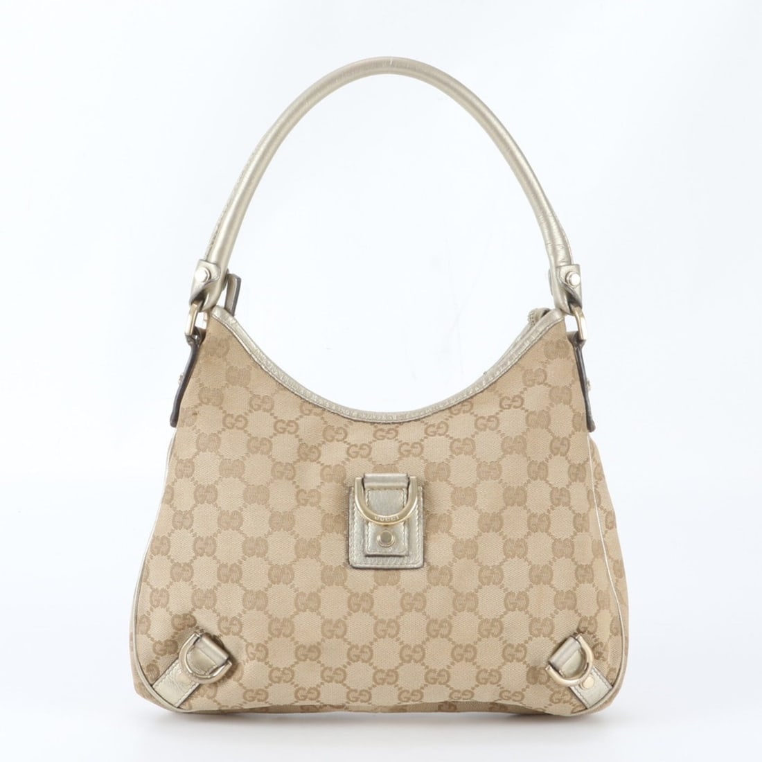 Gucci GG Canvas Abbey 130738 Leather Tote Bag Handbag Shoulder One Women's: --- Catalog ---Category: SizeSize (HxWxD): 24cm x 28cm x 4cm / 9.44'' x 11.02'' x 1.57''Handle Length: 44cm / 17.32''Category: DesignType: Handbag, Tote bagColor: BeigeGender: WomenMaterial: GG canvas