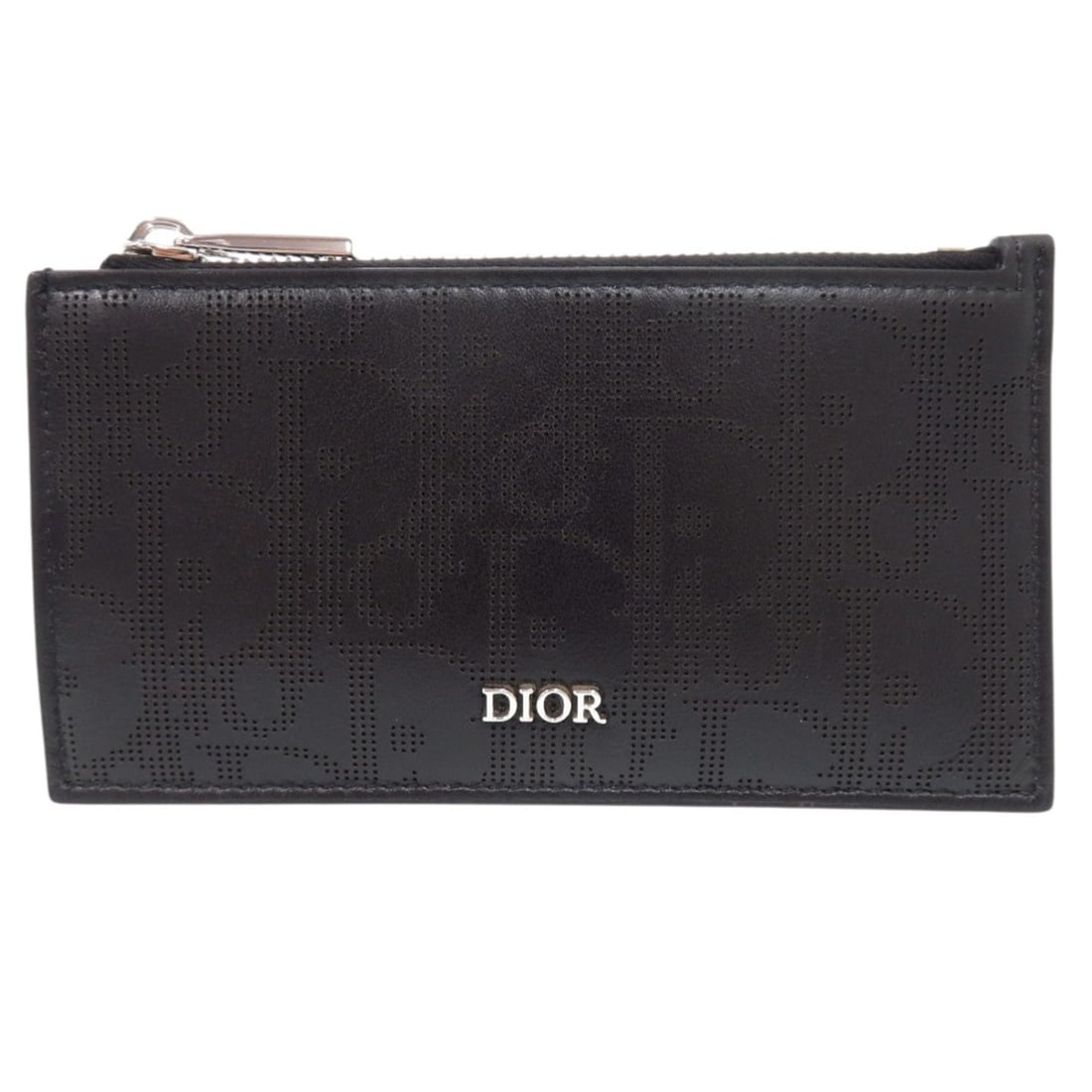 Like New Christian Dior Oblique Galaxy 2ESBC250VPD Leather Black Wallet/Coin Case 0507: --- Catalog ---Category: SizeSize (HxWxD): 7.5cm x 13.5cm / 2.95'' x 5.31''Category: DesignType: Coin purse/coin caseColor: BlackGender: WomenMaterial: Leather Category: GeneralMPN: 2ESBC250VPDBrand: 