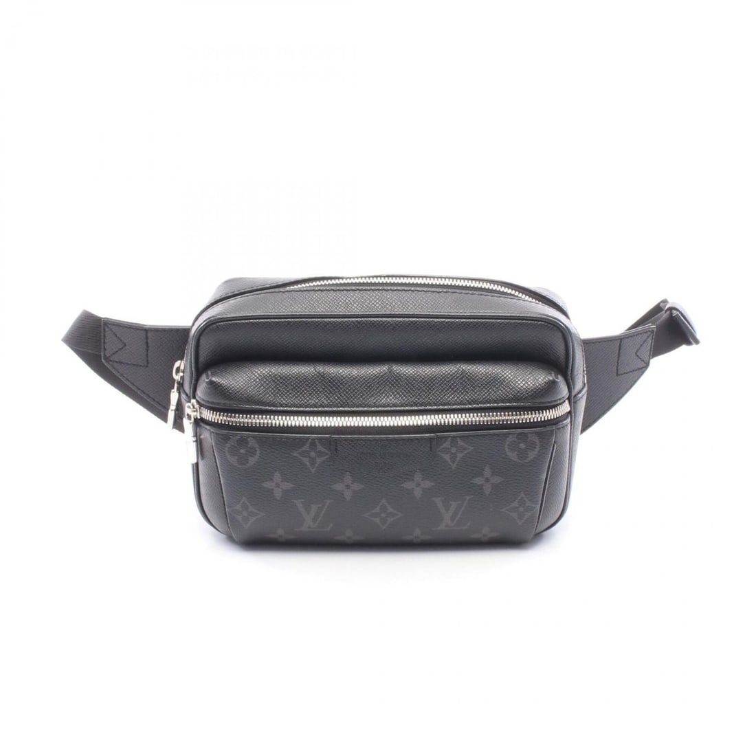 Louis Vuitton Bumbag Outdoor Waist Bag Body Handbag Coated Canvas Leather Taigarama Men's Black (1 of 9)