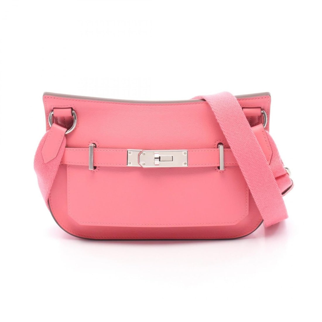 Hermes Jypsiere Mini Shoulder Bag/Handbag, Leather (Veau Swift), Pink, for Women (1 of 7)