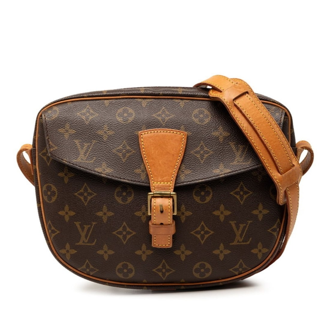 Louis Vuitton Monogram Jeune Fille GM Crossbody Shoulder Bag M51225 Brown Leather Women's LOUIS: --- Catalog ---Category: SizeSize (HxWxD): 23cm x 27cm x 5.5cm / 9.05'' x 10.62'' x 2.16''Category: DesignType: Shoulder bagColor: BrownGender: WomenMaterial: PVC , Leather Category: GeneralBrand: Lou