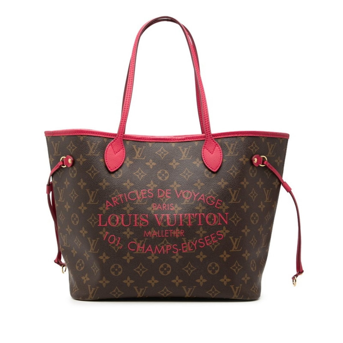Louis Vuitton Monogram Ikat Flower Neverfull MM Tote Bag Shoulder M40940 Brown Rose Indien Leather: --- Catalog ---Category: SizeSize (HxWxD): 28cm x 31.5cm x 16cm / 11.02'' x 12.4'' x 6.29''Category: DesignType: Shoulder bag, Tote bagColor: Brown, Indian roseGender: WomenMaterial: PVC , Leather Cat
