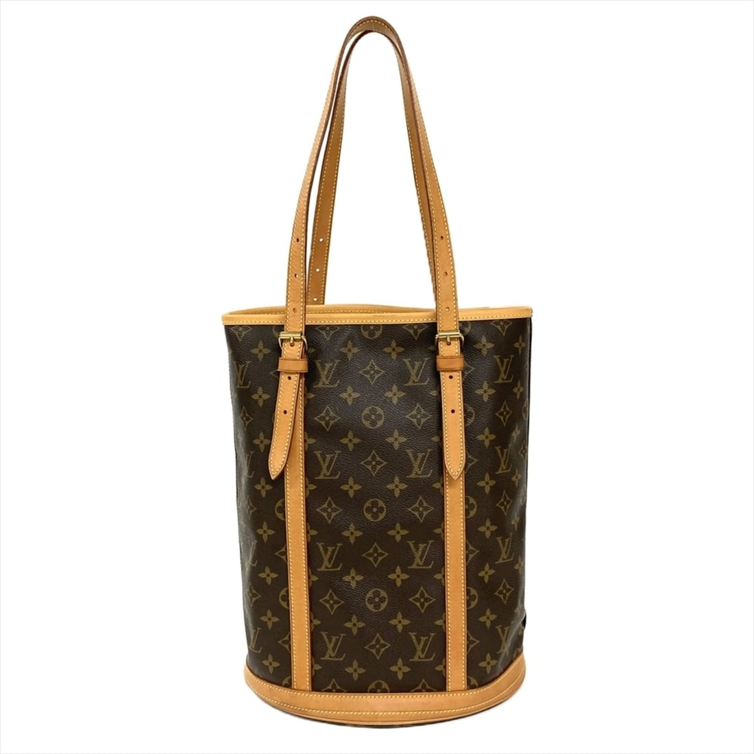 Louis Vuitton Bucket GM Tote Bag, Monogram Canvas, M42236, Brown, Gold Hardware, OK3163, Women's.: --- Catalog ---Category: SizeSize (HxWxD): 35cm x 27cm x 20cm / 13.77'' x 10.62'' x 7.87''Category: DesignType: Tote bagColor: BrownGender: WomenMaterial: Monogram , Canvas Category: GeneralMPN: M4223